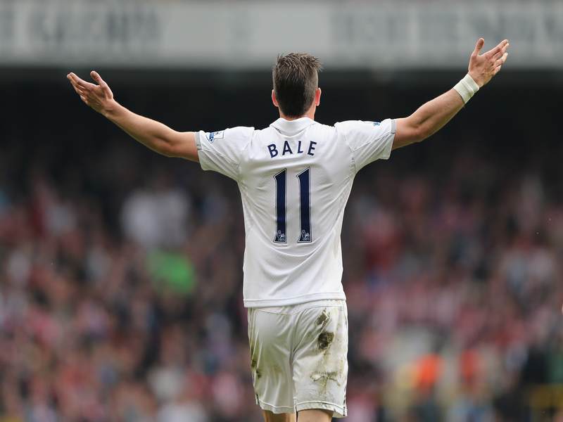 Số áo của Bale tại Tottenham
